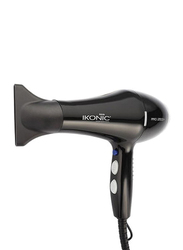 Ikonic Pro 2500+ Hair Dryer, Black