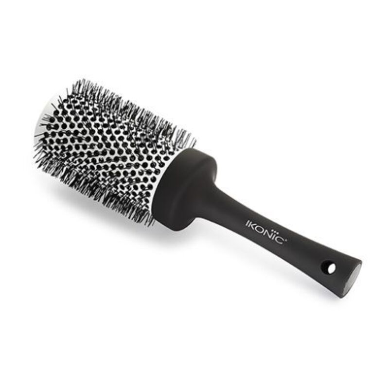 Ikonic Blow Dry Ceramic Hair Brush BDB 52 Black & Grey