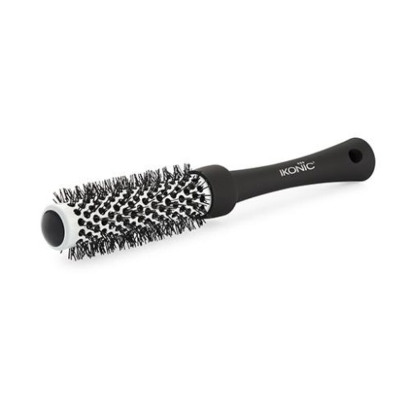 Ikonic Blow Dry Ceramic Hair Brush BDB 25 Black & Grey