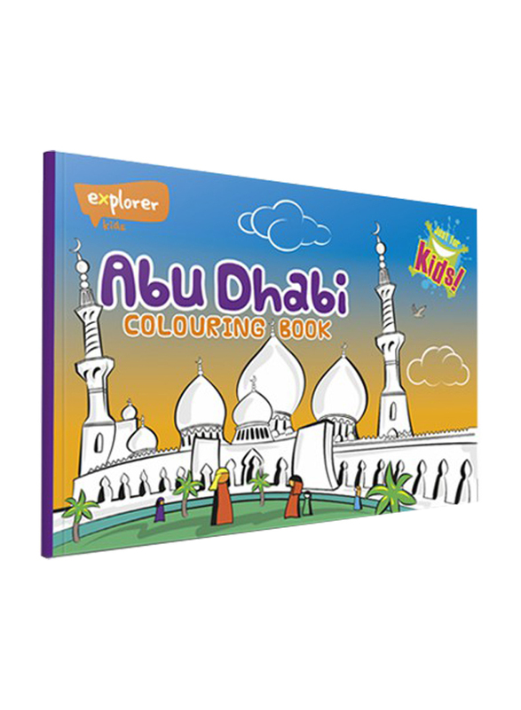 Abu Dhabi Colouring Book, Paperback Book, By: Explorer Publishing