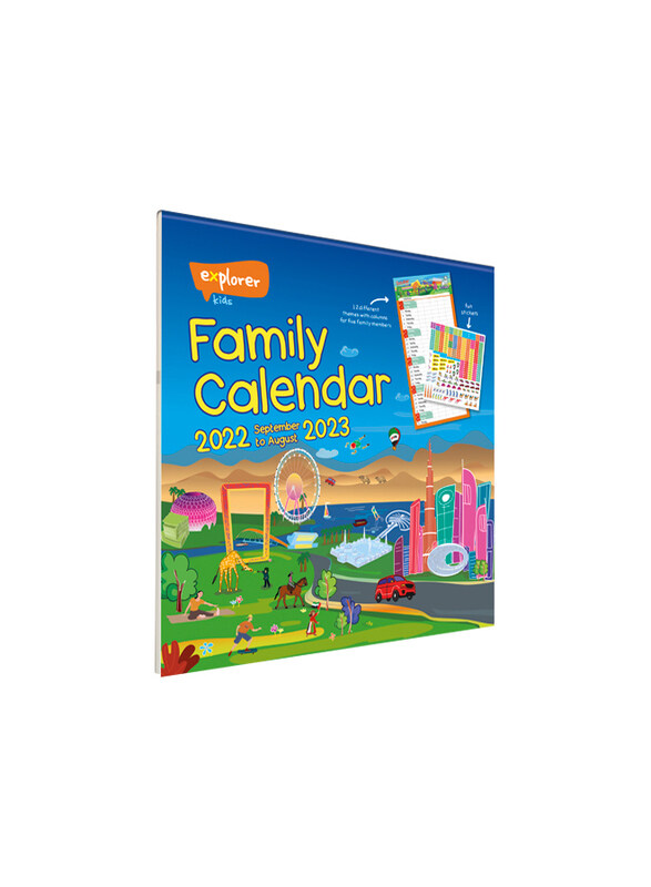 

Explorer 2023 Family Calendar, Blue