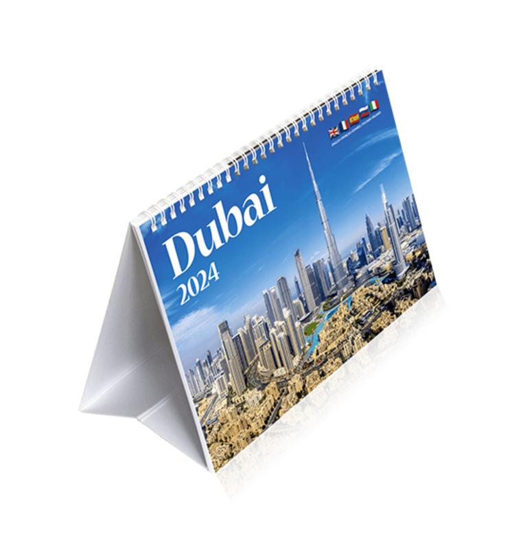 Dubai Desk Calendar 2024