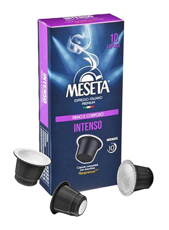 Meseta Intenso Espresso Italiano Coffee, 10 Capsules, 50g