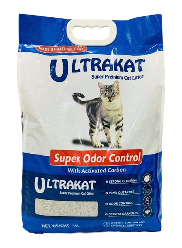 Ultrakat Unscented Cat Litter, 7 Kg