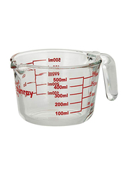 Sunray 500ml Glass Measuring Cup, Clear