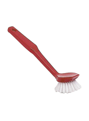 Swip Round Dish Brush, 22 x 5 x 13cm, Red