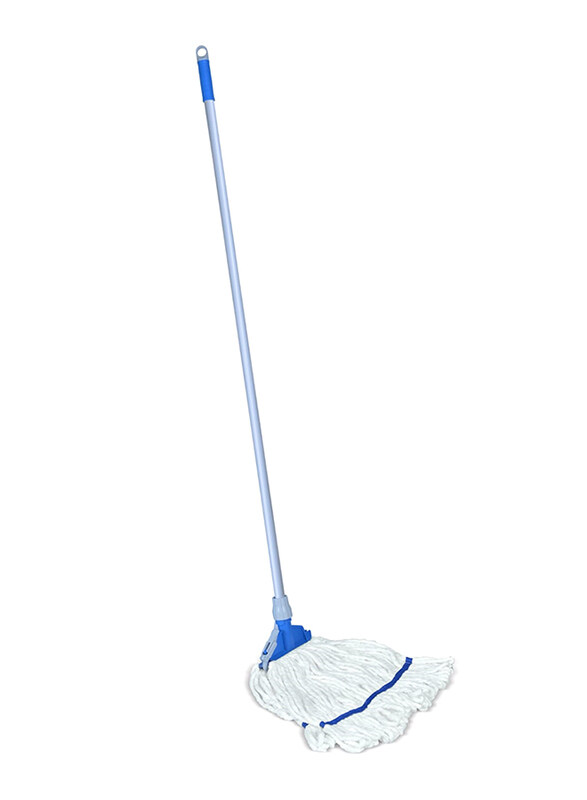 

Swip Water Cotton Mop, 130 x 30cm, White/Grey