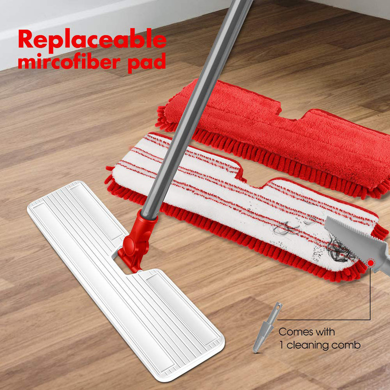 Swip Chenille Mop Refill, 43 x 14cm, Red