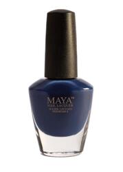 Maya Cosmetics Breathable Water Permeable Wudu Friendly Halal Nail Polish, Midnight Blues