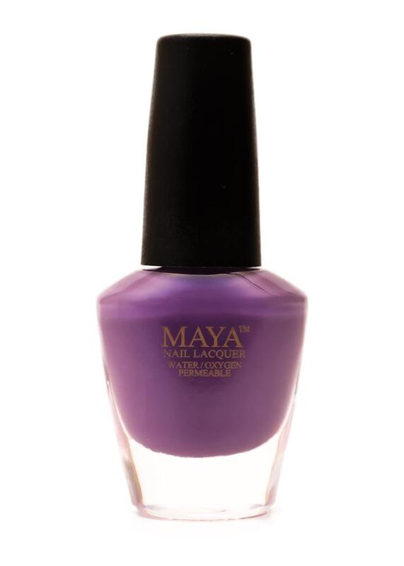 Maya Cosmetics Breathable Water Permeable Wudu Friendly Halal Nail Polish, Dahlia