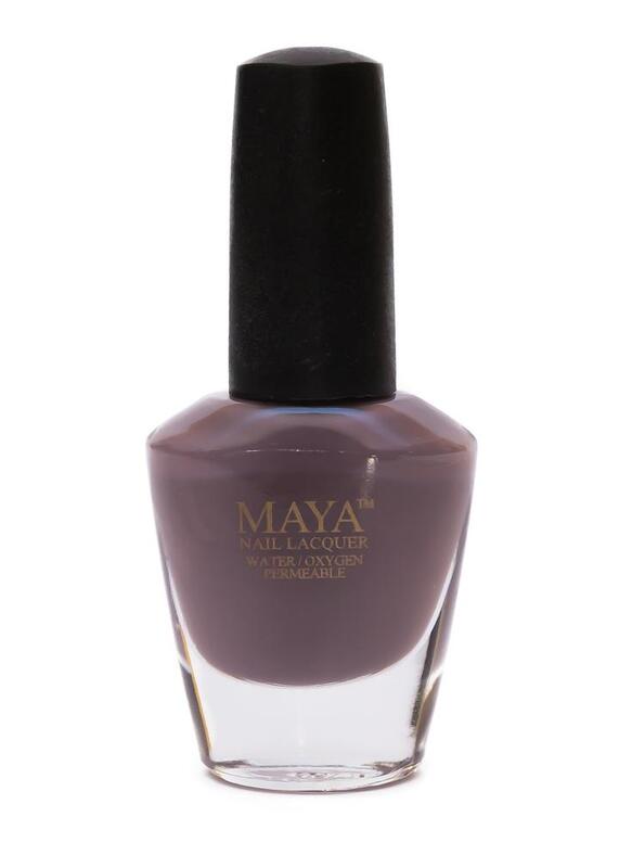 Maya Cosmetics Breathable Water Permeable Wudu Friendly Halal Nail Polish, Taro