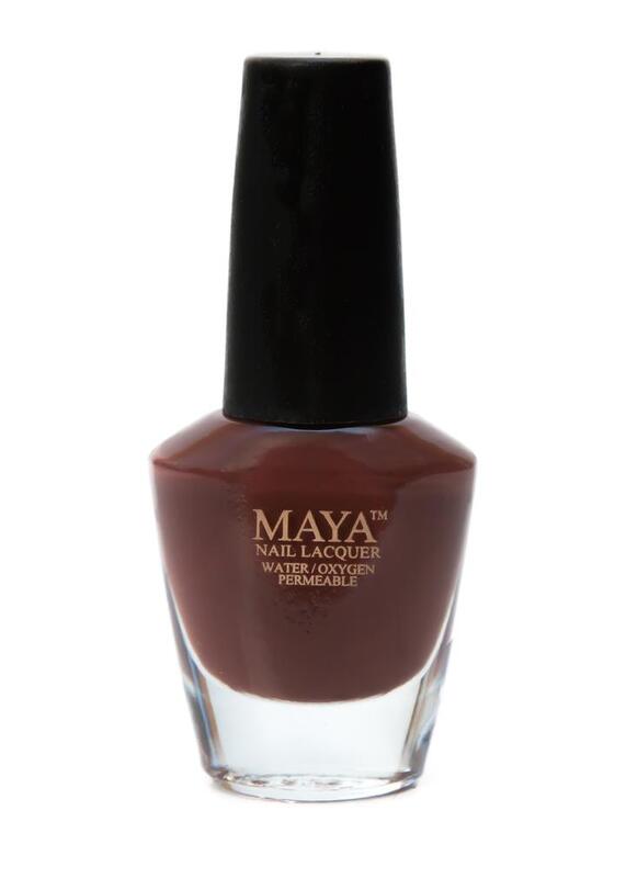 Maya Cosmetics Breathable Water Permeable Wudu Friendly Halal Nail Polish, Tamarind