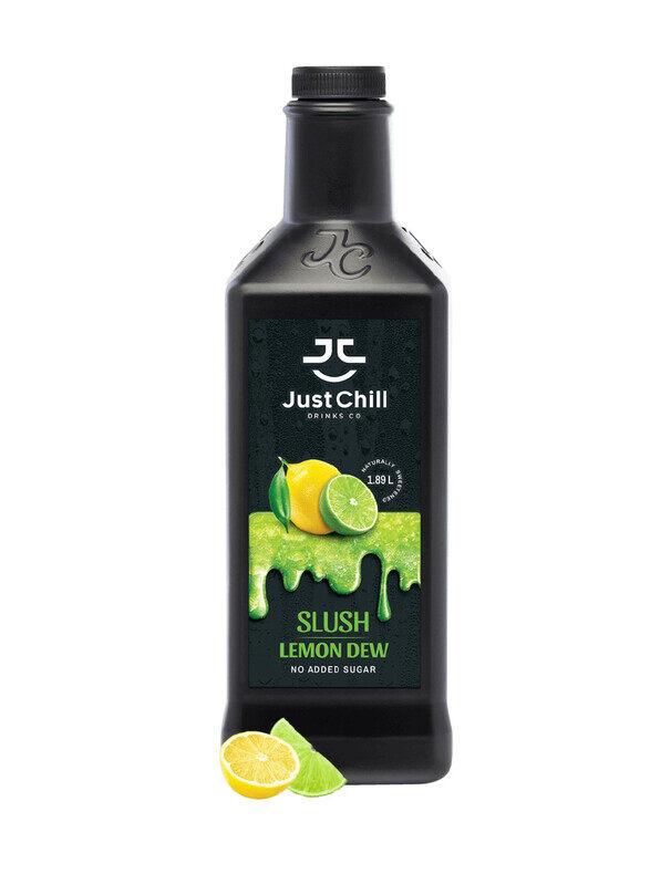 

Just Chill Drink Co. Lemon Dew Slush, Made From 100% Real Fruit Extract, 1.89 Litre