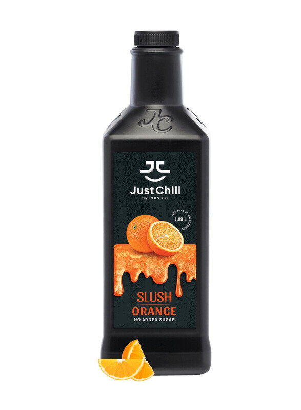 

Just Chill Drink Co. Orange Slush, Made From 100% Real Fruit Extract, 1.89 Litre