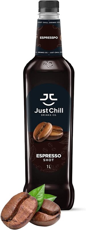 Just Chill Drinks Co. Espresso Shot Syrup, 1 Litre
