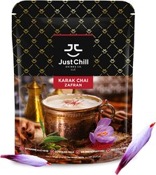 Just Chill Drinks Co. Tea Premix, Karak Chai Zafran, Immunity Booster, 1000g