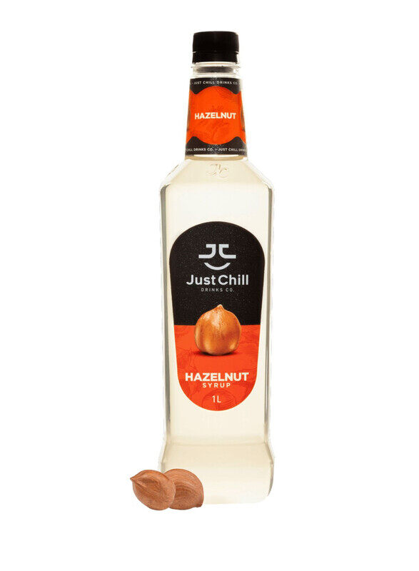 

Just Chill Drinks Co. Hazelnut Syrup, 1 Litre