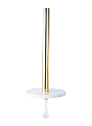 1Chase Paper Tissue Towel Holder with Marble Base, Gold