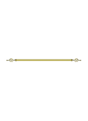 2-Meter Adjustable Curtain Rod Pipe, 51.2 x 8.7 x 11inch, 200G, Gold