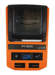Puty Bluetooth Barcode Printer, Orange