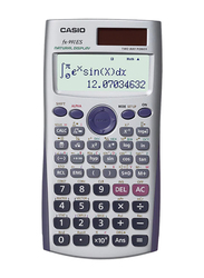 كاسيو ، آلة حاسبة علمية ، 10 + 2 أرقام ، FX 991ES ، فضي / رمادي