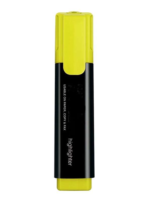 Unistar 10 Pieces Highlighter, Yellow