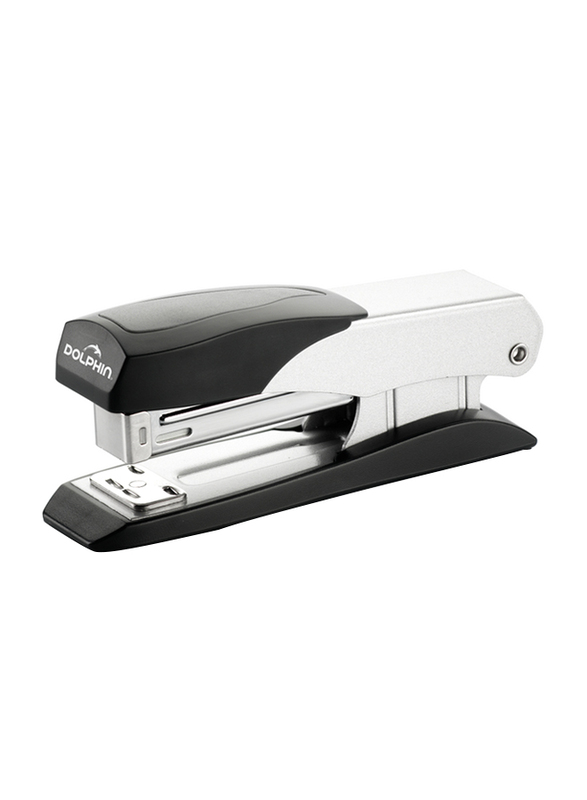 

Dolphin 25-Sheets Capacity Stapler, DS12, Black/Silver