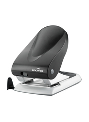 Dolphin 40-Sheets Capacity Hole Punch, P40, Black