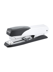 Dolphin 25-Sheets Capacity Push Button Loading Stapler, DS15, Black/Silver