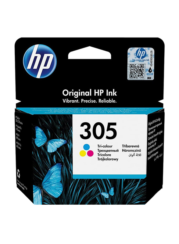 HP 305 Tri-Color Original Ink Cartridge