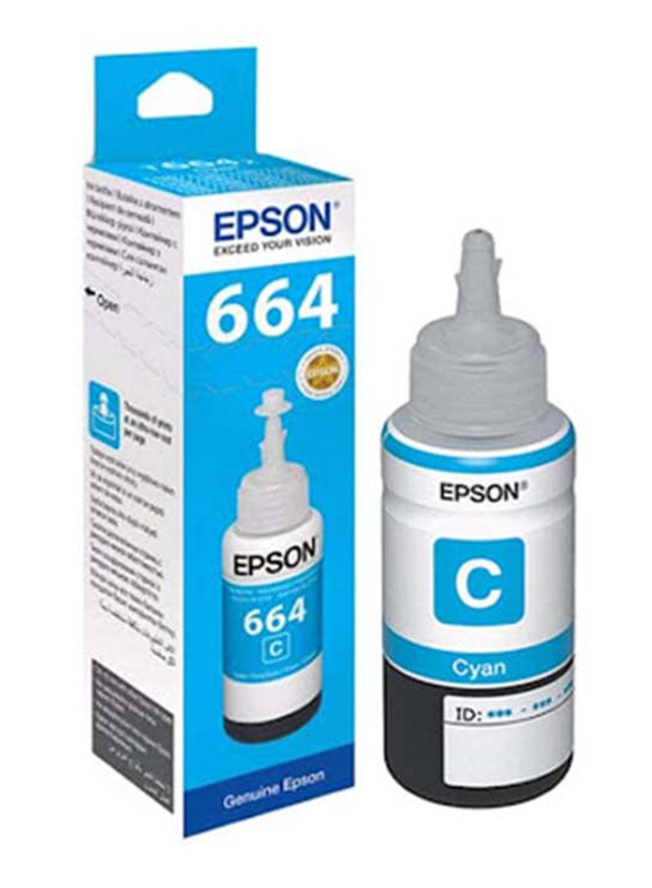 Epson 664 Cyan EcoTank Ink Bottle