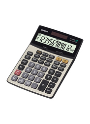 Casio 12-Digit Office Calculator, DJ220D, Silver/Black