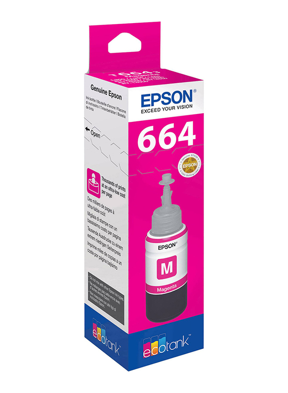 Epson 664 Magenta EcoTank Ink Bottle