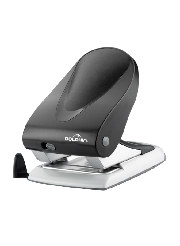 

Dolphin 40-Sheets Capacity Hole Punch, P40, Black