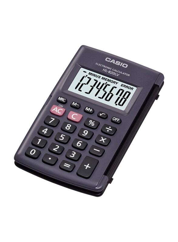 

Casio 8-Digit Practical Office Calculator, HL820LV, Blue