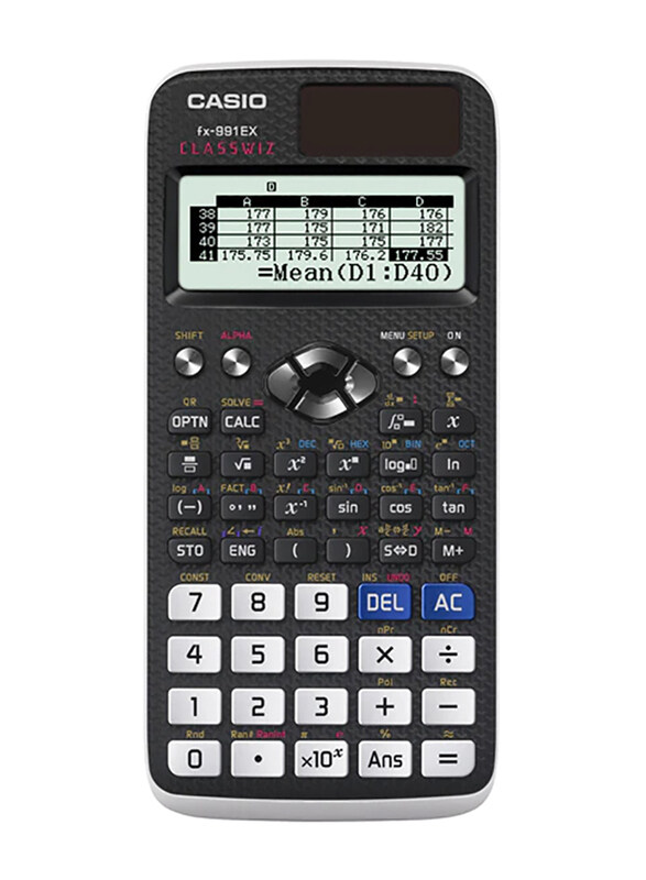 

Casio 10+2 Digit Scientific Calculator, FX991EX, Black