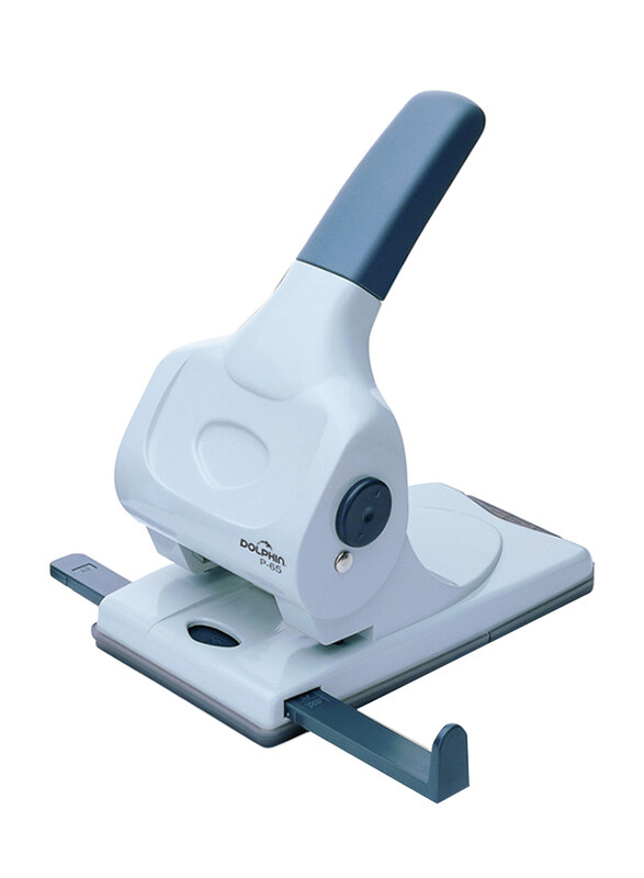 

Dolphin Heavy Duty 65-Sheets Capacity Hole Punch, P65, Grey