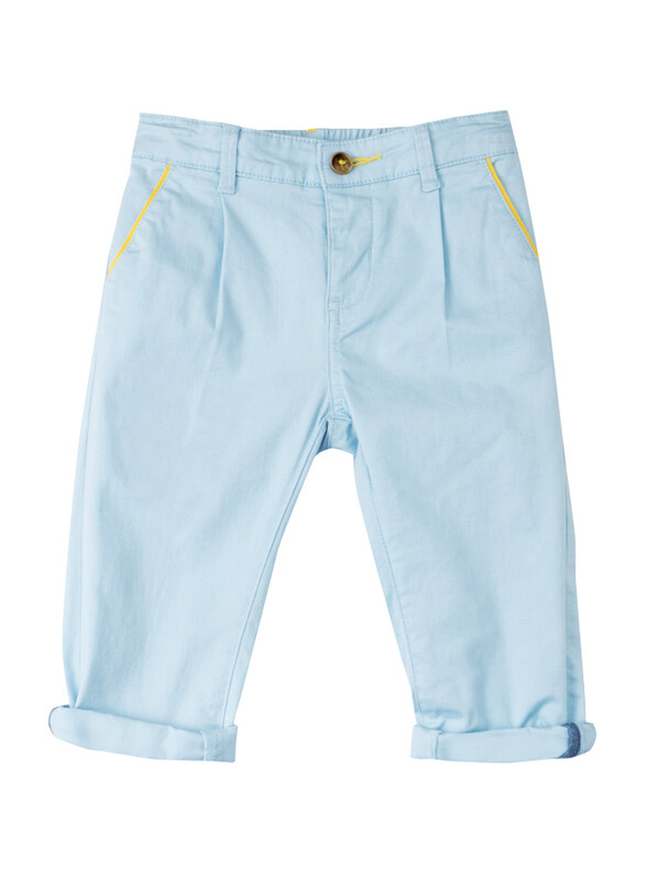 

Poney Long Pants for Boys, 7-8 Years, Blue