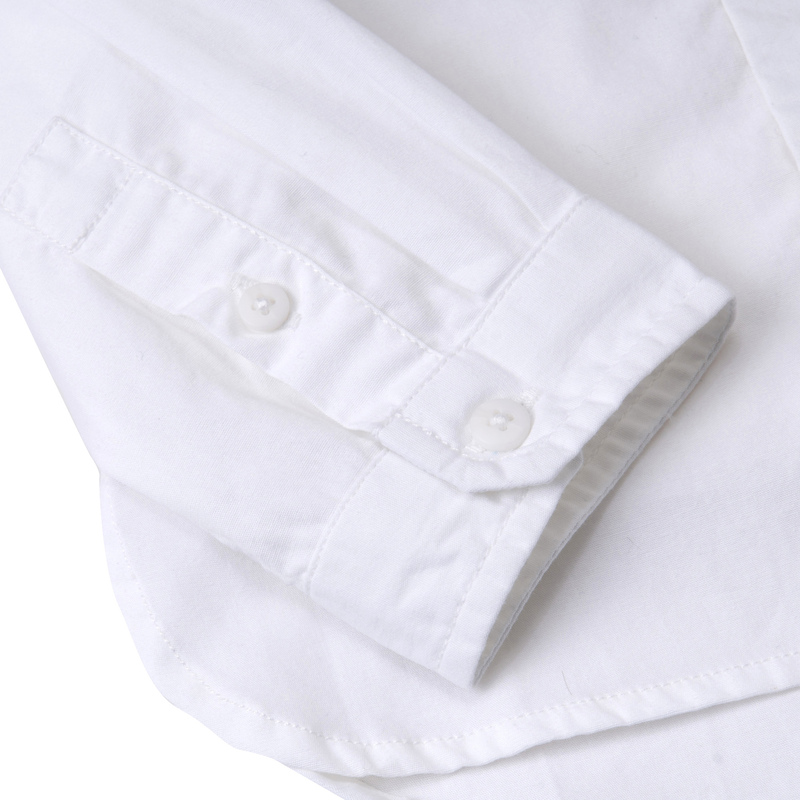 Poney Long Sleeve Shirt for Boys, 2-3 Years, White