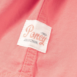 Poney Long Sleeve Shirt for Boys, 6-12 Months, Orange