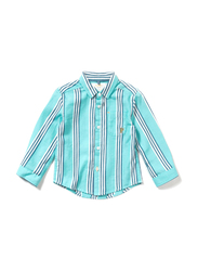 Poney Long Sleeve Shirt for Boys, 1-2 Years, Turquoise