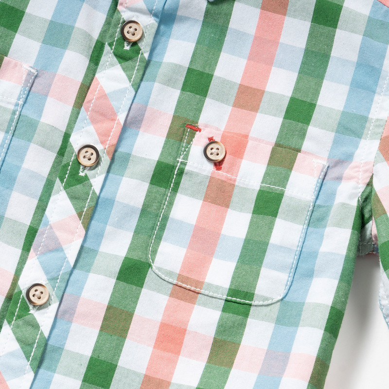 Poney Long Sleeve Shirt for Boys, 0-6 Months, Multicolour