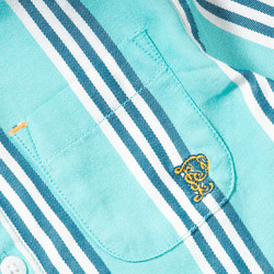 Poney Long Sleeve Shirt for Boys, 1-2 Years, Turquoise