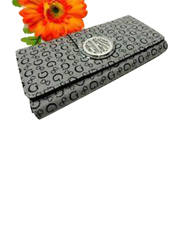 

Guess Clutch Wallet for Women, Black/Gray