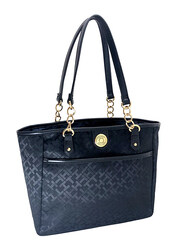 Tommy Hilfiger Women's Tote Bag for Women, Black