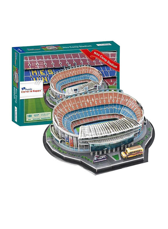 

Bellara 3D Puzzle Football Stadium Barcelona Camp Toys for Boys, Multicolor