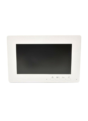 UK Plus Access Smart Video Doorbell HD 7 inch Screen for Home & Office Smart Intercom, White