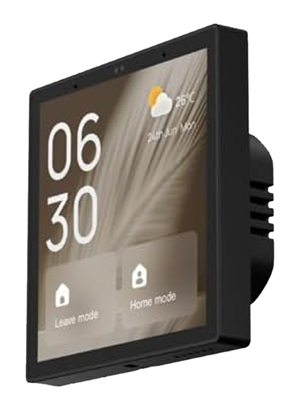 Unihoms 4-inch Smart LCD Control Panel, Black