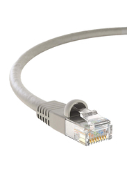 UK Plus 3-Meter Ethernet LAN Network RJ45 Cable, RJ45 Male to RJ45, CAT-6, High-Speed Transmission for Routers/Switches/Hubs/Network Printers and Game Boxes, White