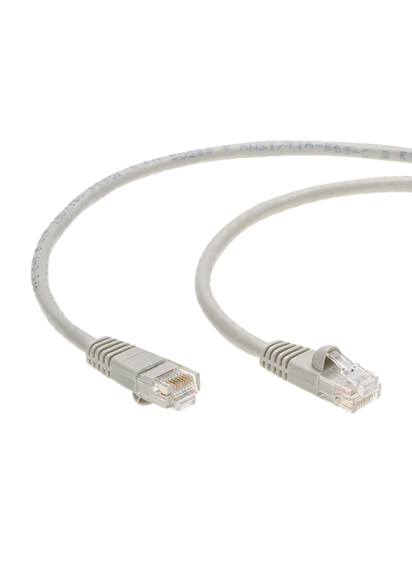 UK Plus 10-Meter Ethernet LAN Network RJ45 Cable, RJ45 Male to RJ45, CAT-6, High-Speed Transmission for Routers/Switches/Hubs/Network Printers and Game Boxes, White